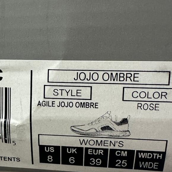 Vionic Women's Orthopedic Walking Sneakers Peach JoJo Ombre Mesh Lace Up 8 Wide - Picture 6 of 6